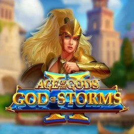 Age Of The Gods: God Of Storms 2 by Playtech, showcased at lanistaa.eu – game logo