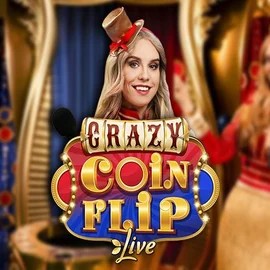 Enjoy Crazy Coin Flip by Evolution – logo hosted on lanistaa.eu