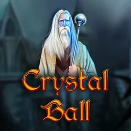 Crystal Ball slot logo by Gamomat at Lanista Casino