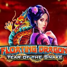 Floating Dragon Year of the Snake game by Pragmatic Play – logo hosted on Lanista Casino