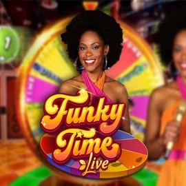 Funky Time casino game by Evolution – featured logo at Lanista Casino