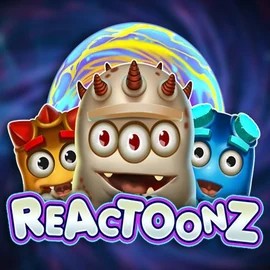 Reactoonz by Play'n GO, showcased at lanistaa.eu – game logo
