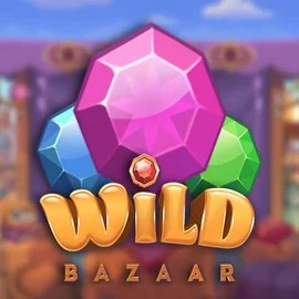 Wild Bazaar slot logo by NetEnt at Lanista Casino