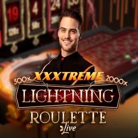 XXXtreme Lightning Roulette slot visual from Evolution available on lanistaa.eu